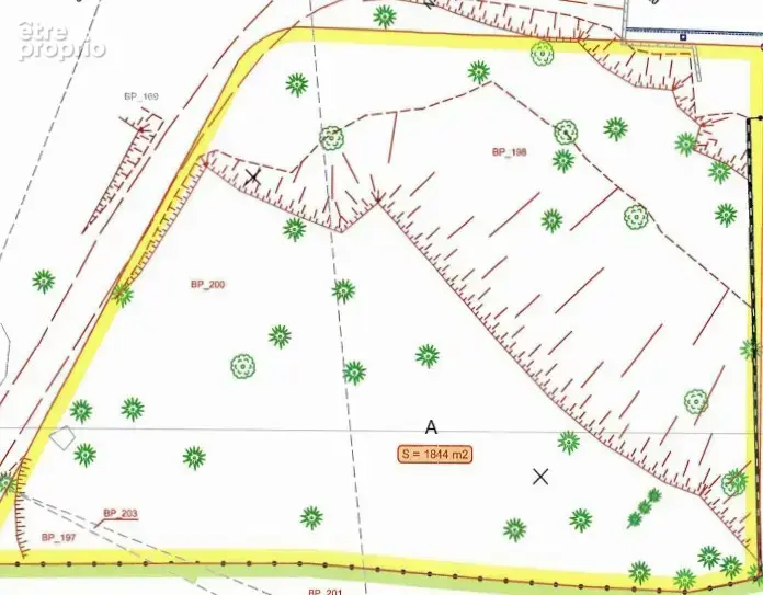 Grabels- terrain constructible et viabilise  1844m2 - photo 2