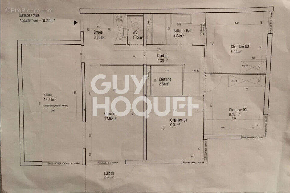 Appartement à MASSY