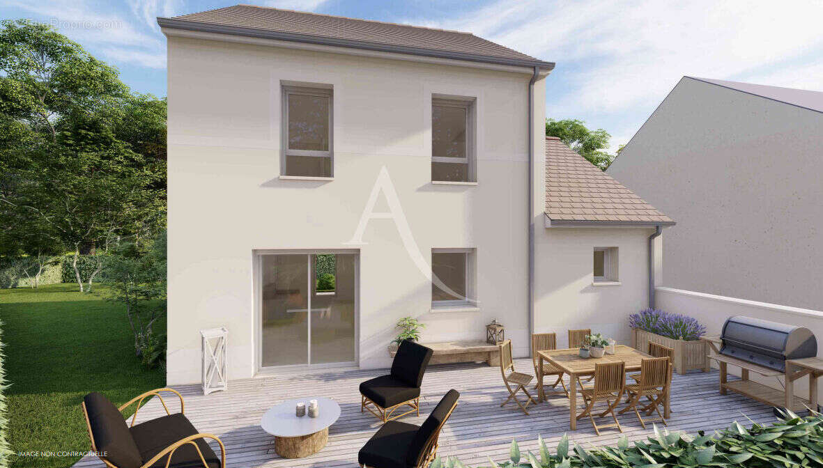 Terrain à vendre de 336 m² à Nanteuil-lès-Meaux - Construction libre - photo 2