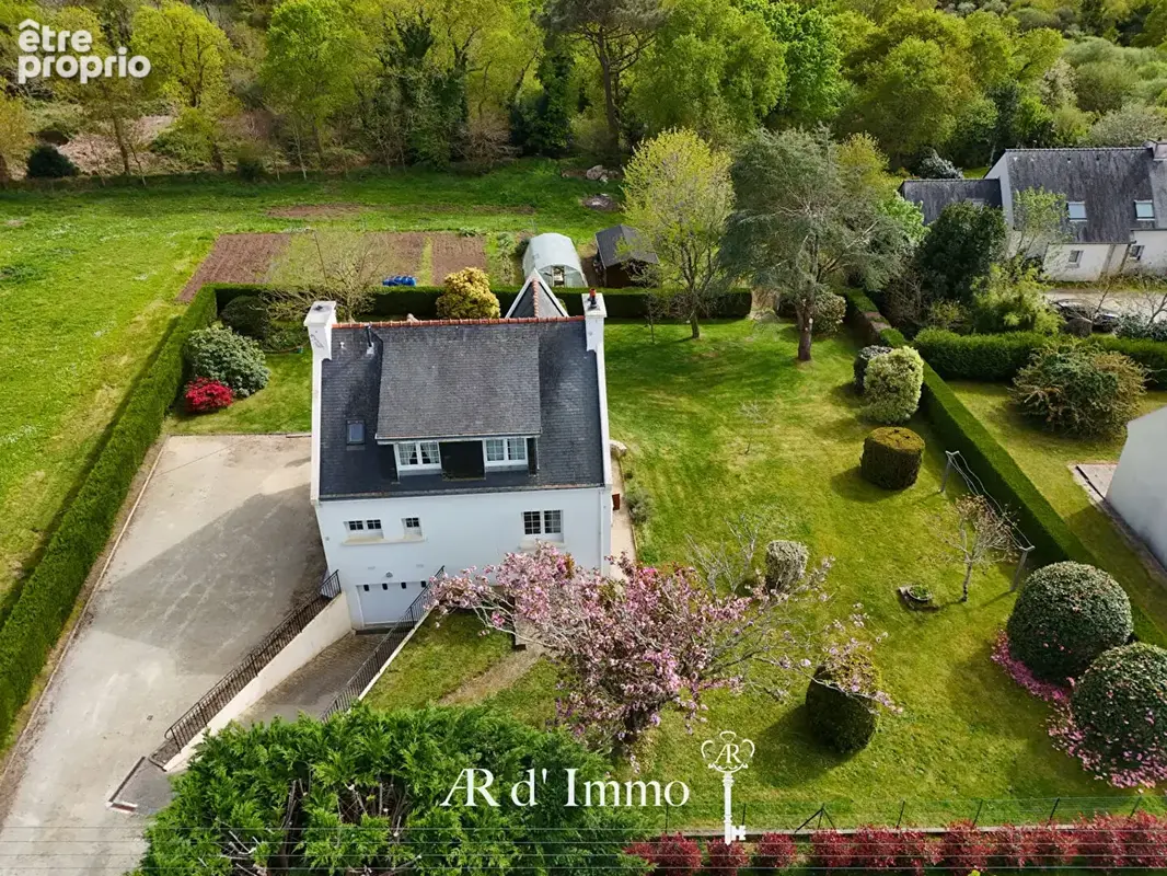 Maison avec sous-sol sur 2 400 m² - Calme campagne - Névez - photo 15