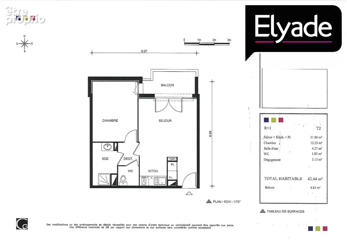 Appartement 42 m² à Saint-Andre-De-Cubzac  - photo 8