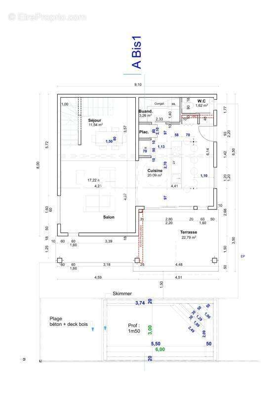 Maison à RIVIERE-SALEE