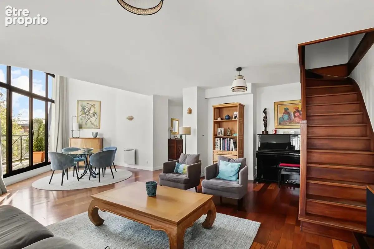 BAS DE CHATOU PROCHE CENTRE-VILLE Très bel Appartement Duplex de 111 m² avec 3 chambres et possibilité d'une 4è - photo 4