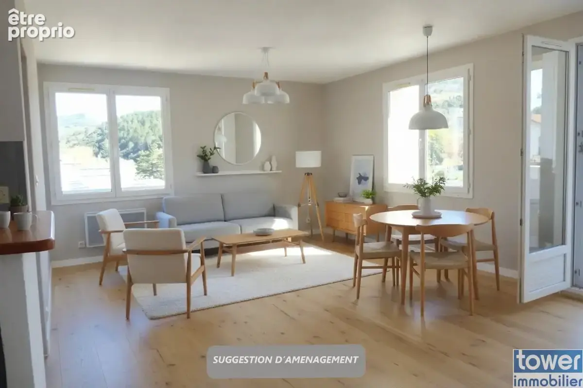 T4 lumineux 71m2 + véranda 22 m2, vue dégagée   plein centre et à deux pas des Thermes - photo 5