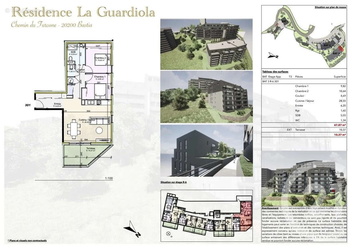 Appartement à SAN-MARTINO-DI-LOTA