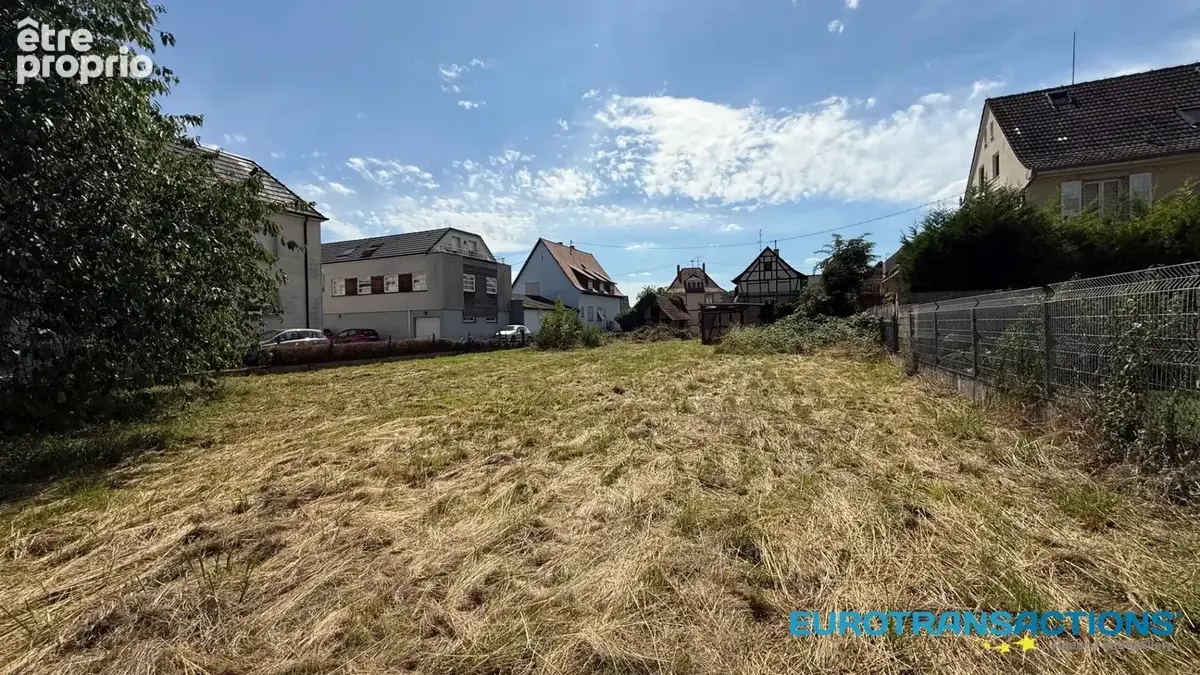 Terrain à bâtir à Kilstett centre (rue de la gare) - photo 1