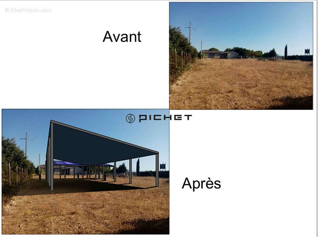 Terrain à SAINTE-CECILE-LES-VIGNES