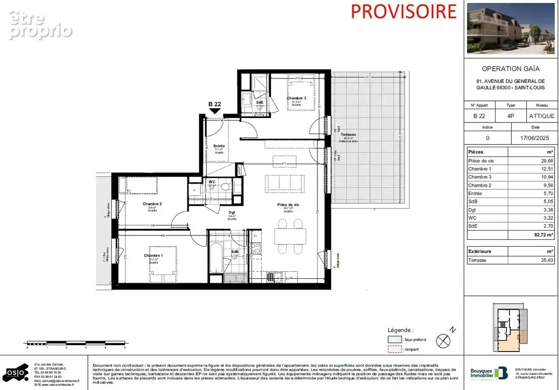 Programme neuf gaia - attique - t4 - photo 2