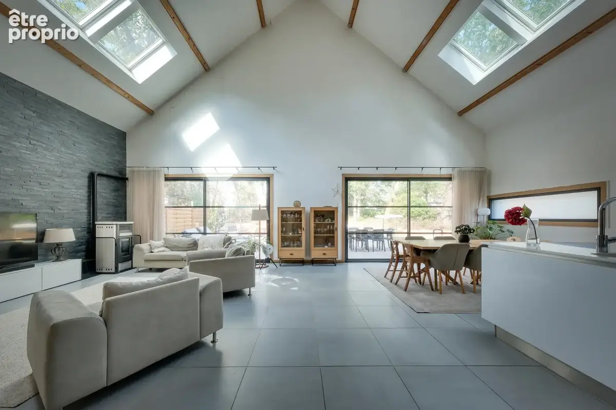 Maison contemporaine de 162m2 - 4 chambres - 1000m2 de terrain boise - photo 6