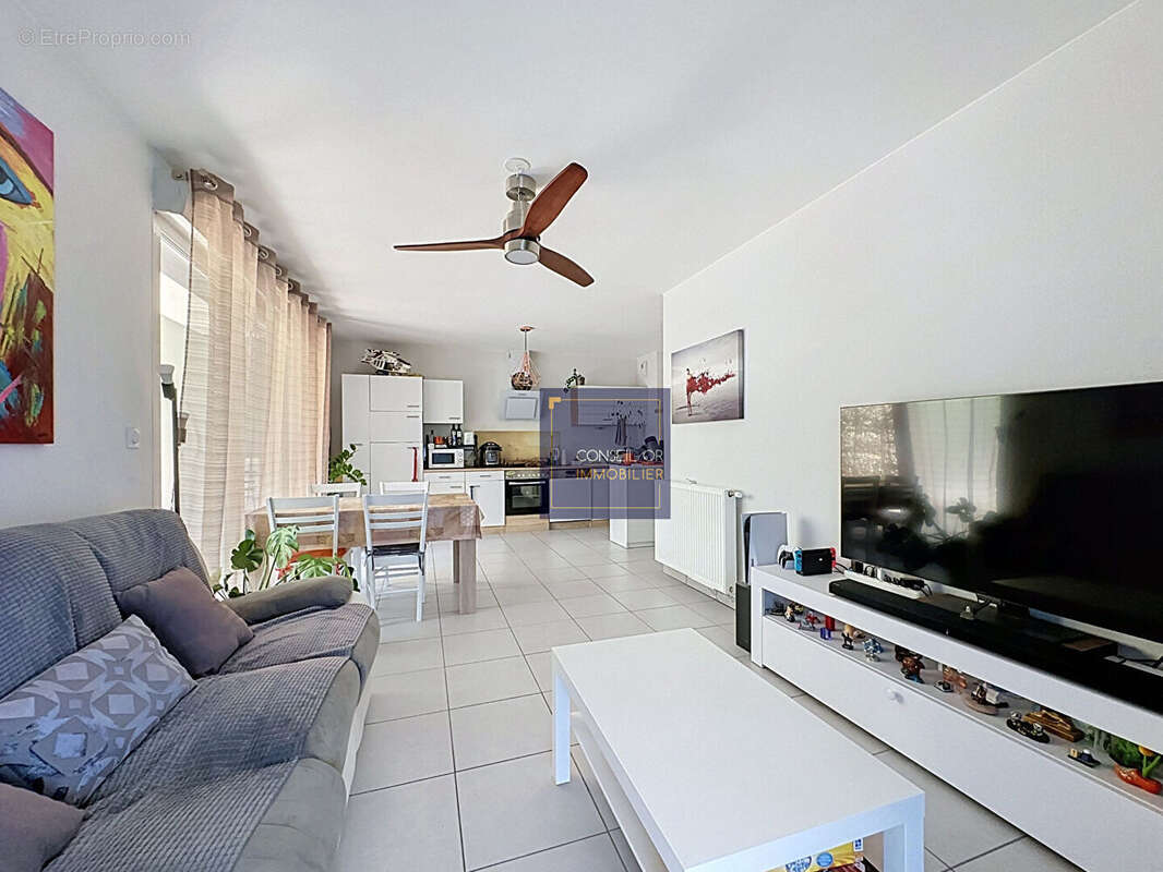 Appartement Oullins Pierre Benite 3 pièce(s) 65 m2 - photo 2