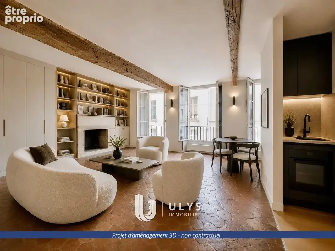 Photo Appartement à Paris-6e au prix de 524 000€