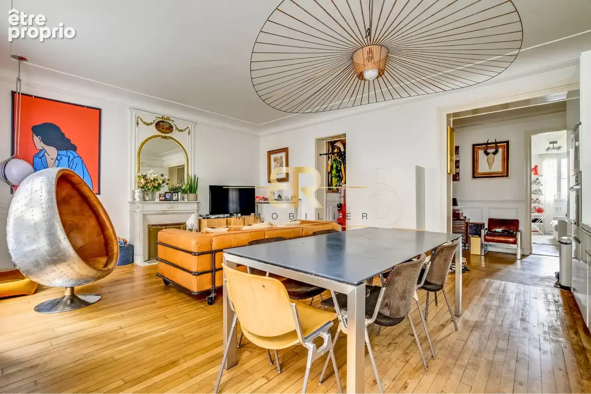 Appartement familial   saint-mandé   triangle d’or   beaux volumes - photo 2