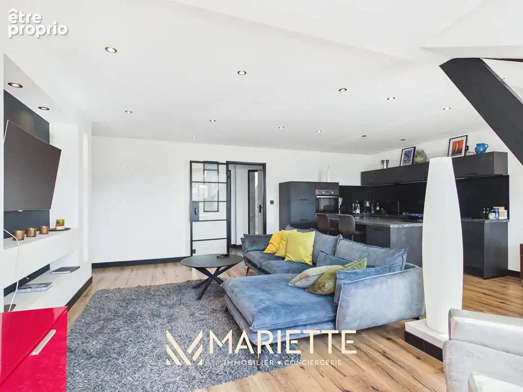 "RIDGE", Lorient coeur de ville appartement de 83 m2 au dernier étage d'un immeuble de caractère - photo 6