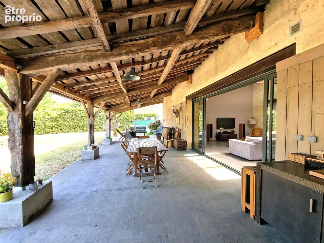 Superbe maison en pierre type girondine avec annexe, piscine et jardin – Proche Libourne, Saint-Émilion et Bordeaux - photo 17