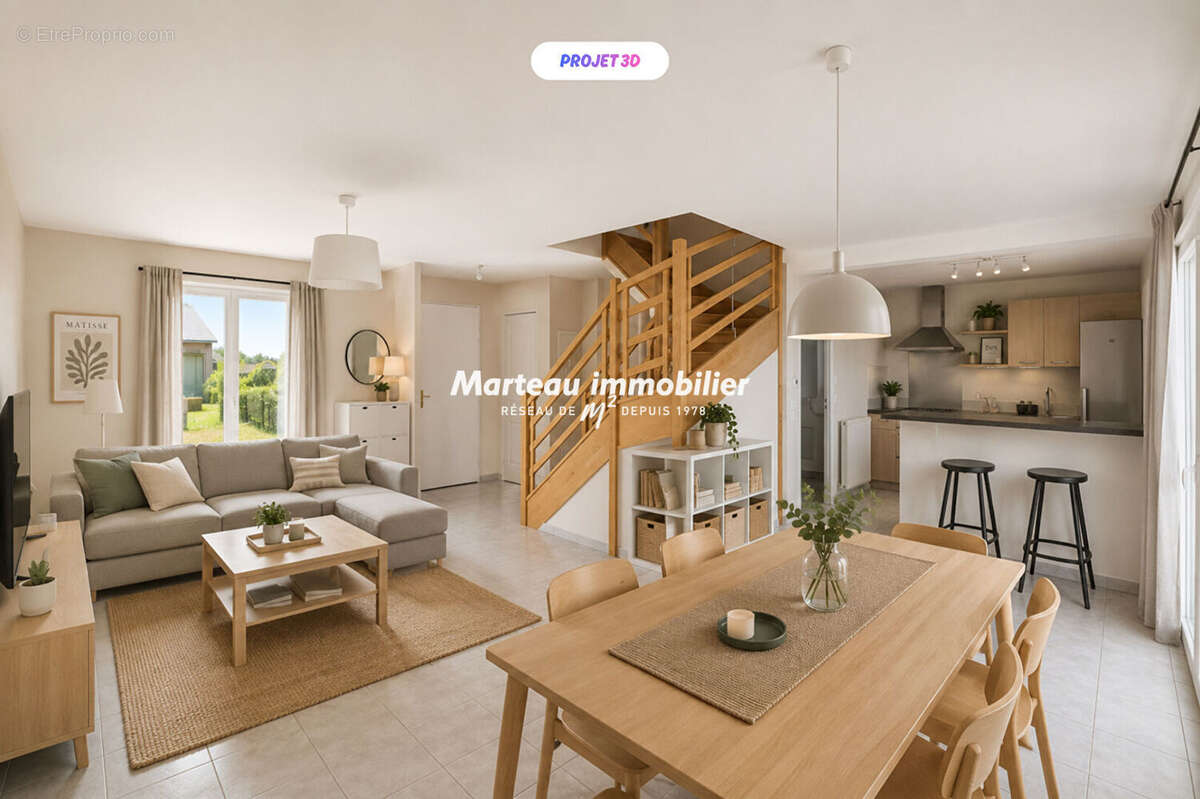 Maison Le Mans 5 pièce(s) 101.55 m2 - photo 4