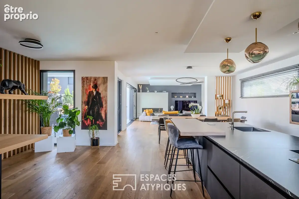 Maison contemporaine et sa piscine - photo 3