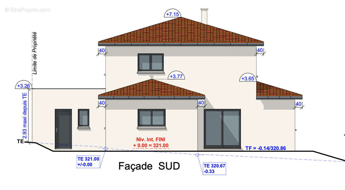 Terrain à LA TOUR-DE-SALVAGNY