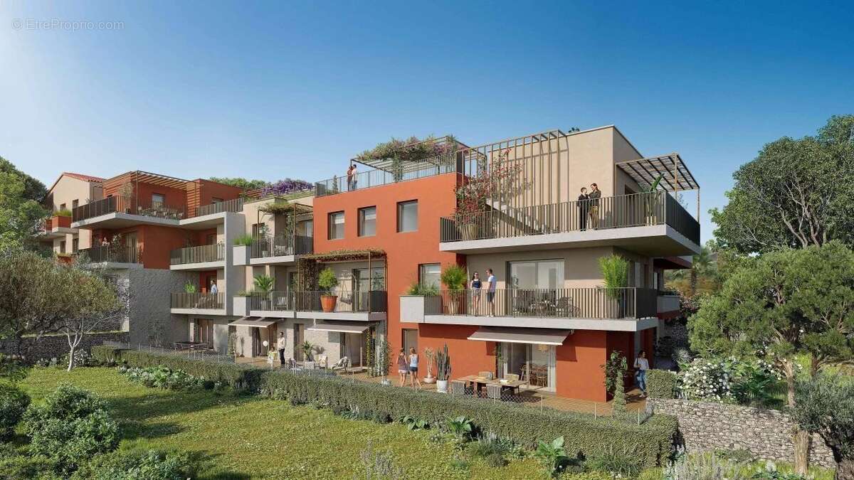 Antibes – unique 4 pièces de la résidence – villa sur le toit – vue mer – exposition sud - photo 4