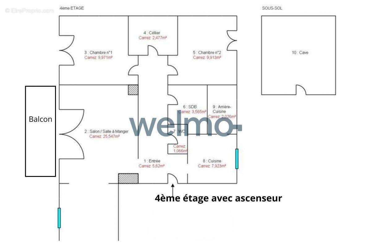 Appartement à AMIENS