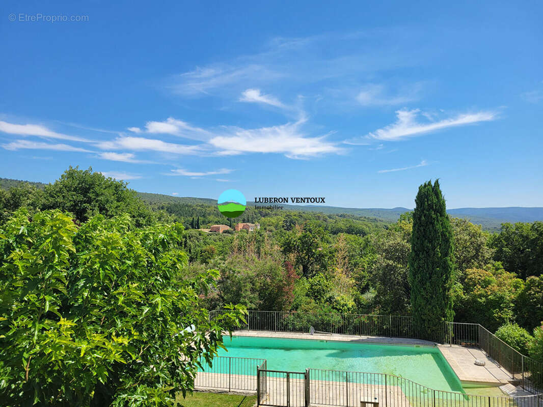 Grande maison proche Bédoin, vue, jardin et piscine - photo 2