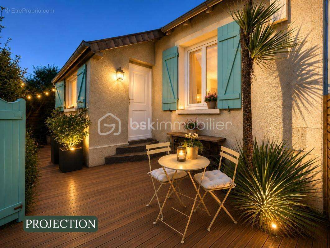 Maison en pierre face a la mer - 40.78m² - charme - barneville 50270 - photo 5