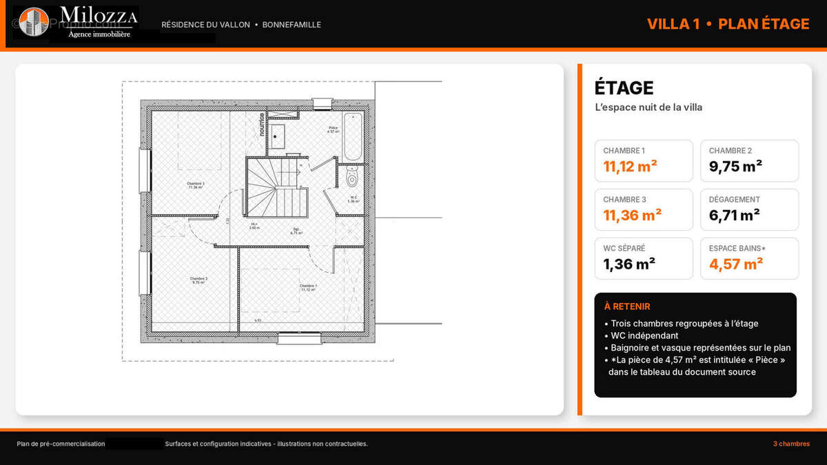 Bonnefamille - Maison neuve T4 de 90,69 m² - parcelle 517,71 m² - photo 4