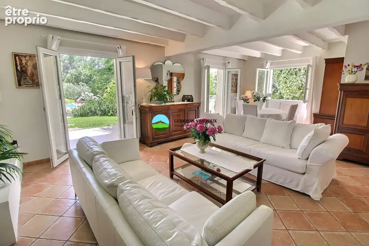 Maison Villes Sur Auzon en campagne, 6 chambres, 2400m² de terrain, piscine. - photo 7