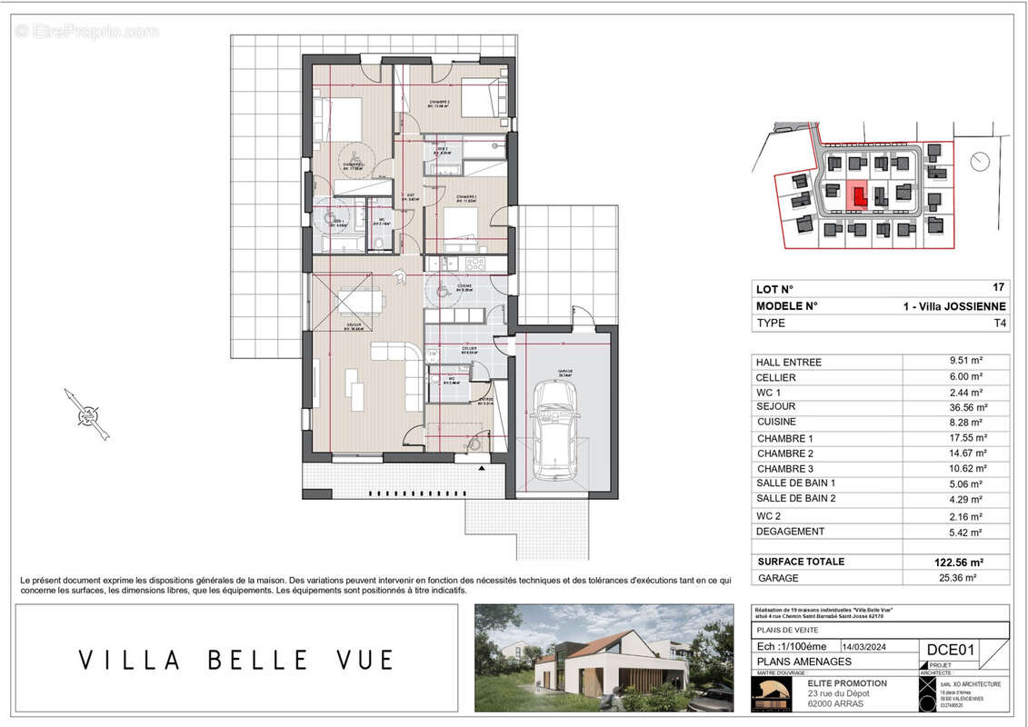 Maison à SAINT-JOSSE