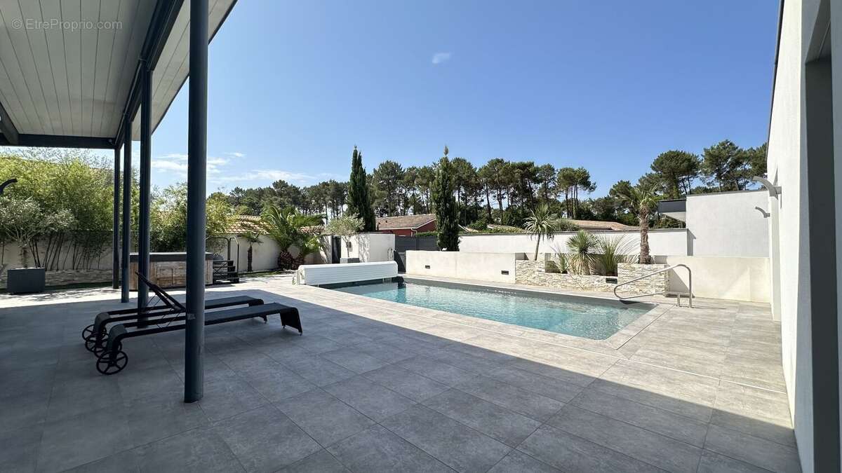 Maison d'architecte contemporaine de plain-pied à 10 minutes de capbreton et hossegor - photo 4