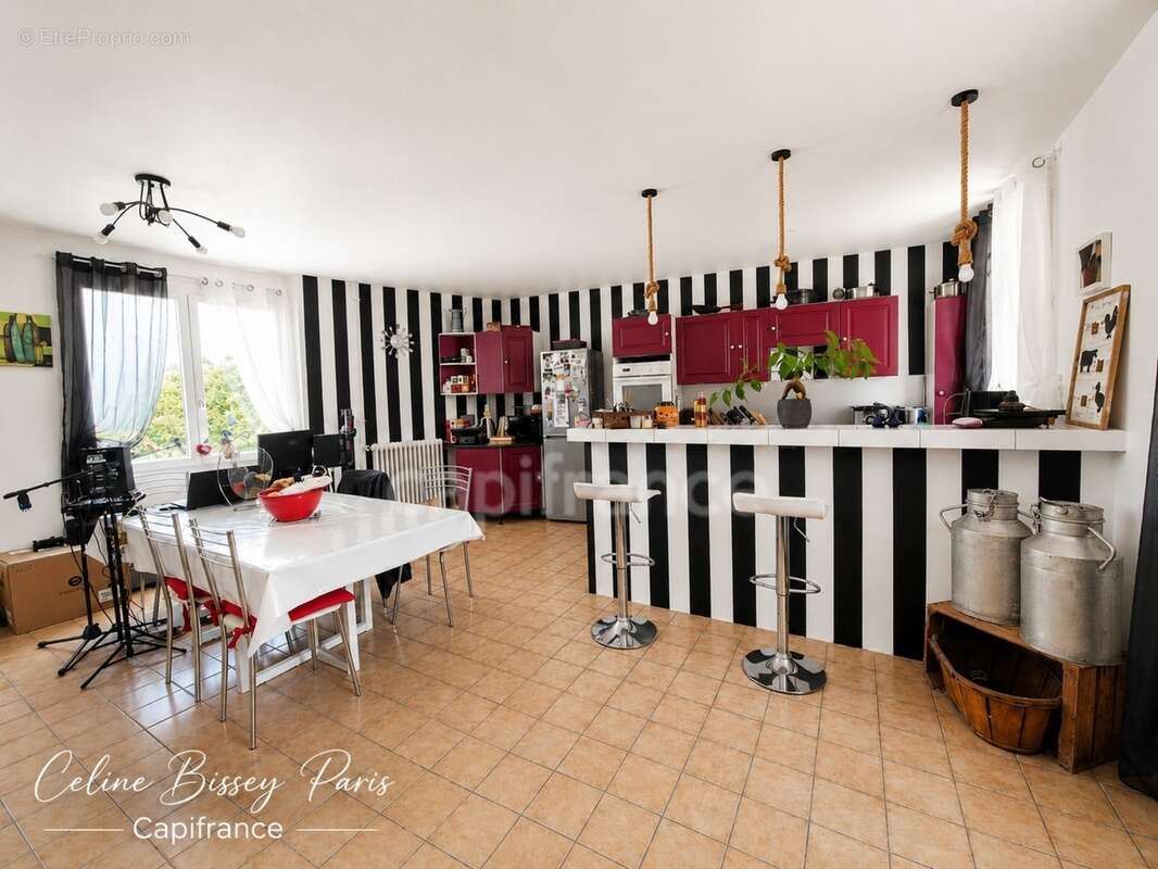 Maison à vendre 6 pièces 140 M2 VILLENEUVE LA GUYARD (89), BEAU VOLUME, cour et jardin 1200M2 - photo 7