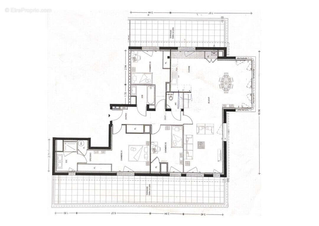 Appartement à RENNES