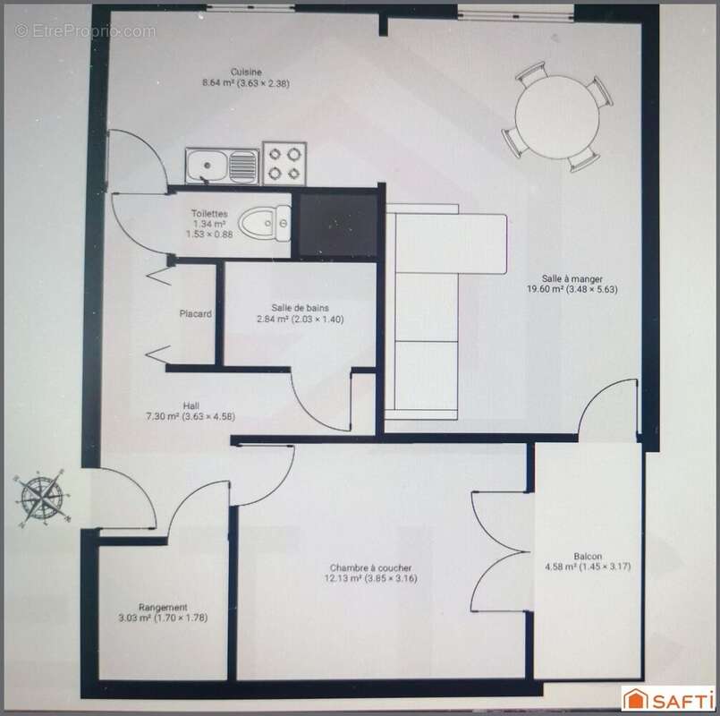 Photo 2 - Appartement à VENISSIEUX