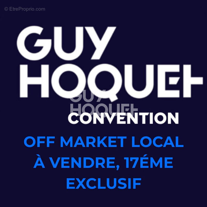 Commerce à PARIS-17E