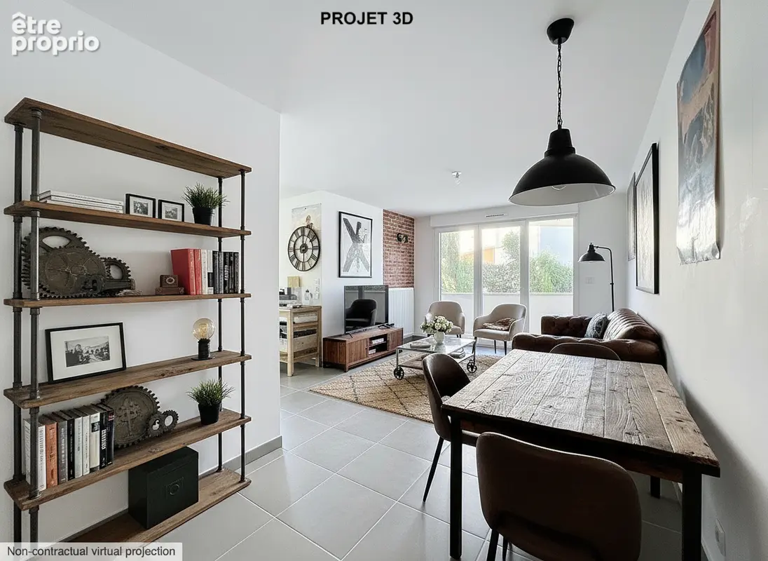 Appartement Saint Orens De Gameville 3 pièce(s) 58 m2 - photo 1