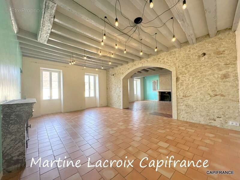 Dpt SARTHE (72), à vendre SCEAUX SUR HUISNE (72) - MAISON BOURGEOISE  P8 de 220 m² - Terrain de 1000 M² - photo 2
