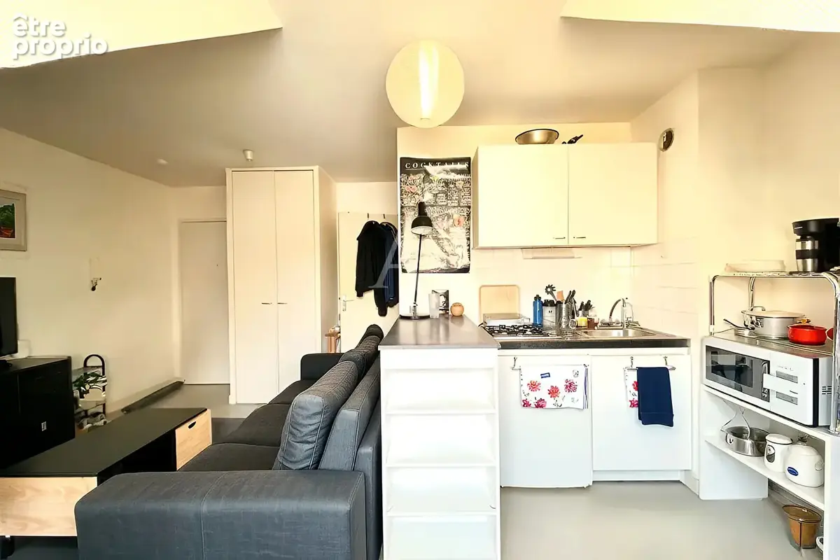 Appartement Nantes 19m² dernier étage + box en sus - photo 3