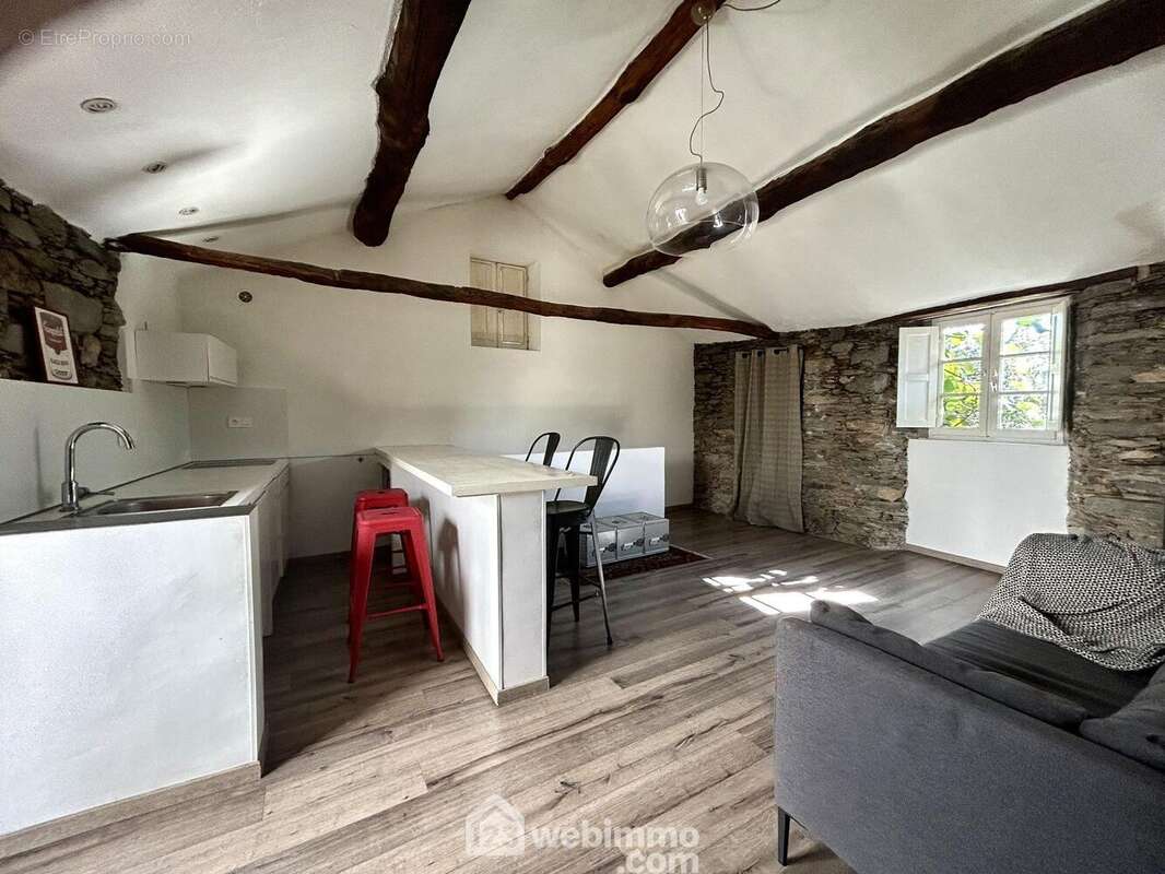 Une pièce de vie hyper agréable - Maison à SAN-MARTINO-DI-LOTA