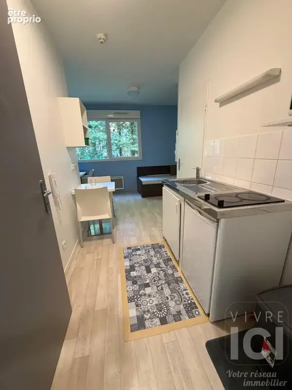 Appartement Nantes - Porte de la chapelle 1 pièce(s) 18.70 m2 - photo 2
