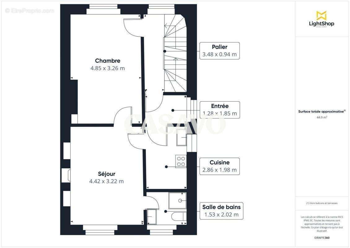 Appartement à PARIS-4E