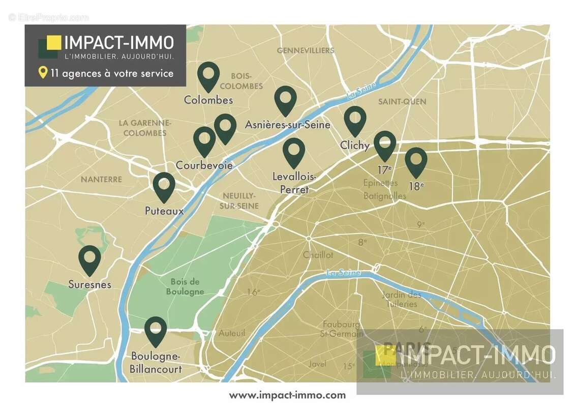 Appartement à ASNIERES-SUR-SEINE