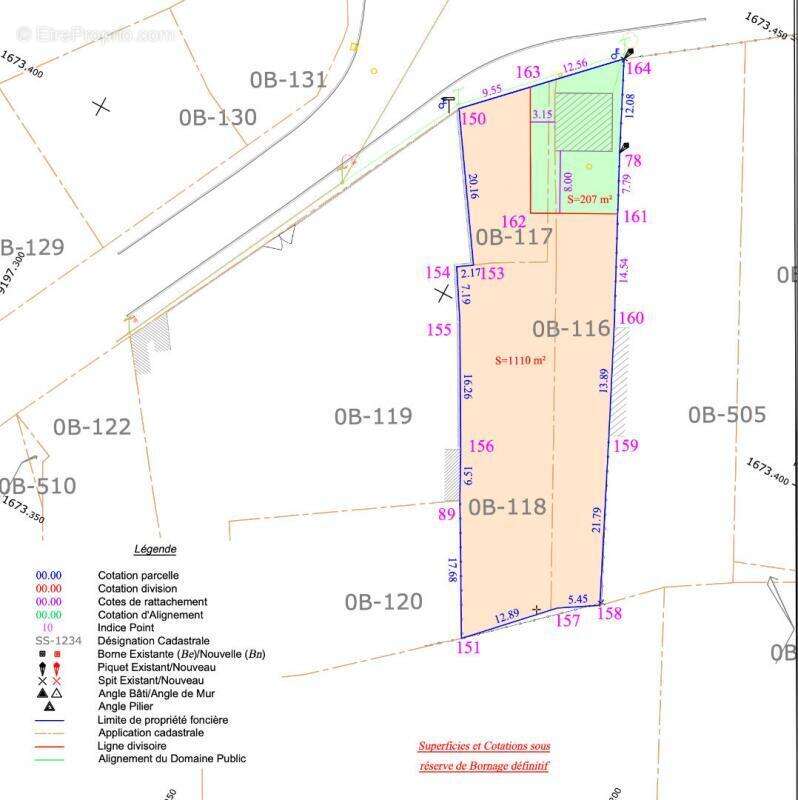 Terrain à DERNANCOURT