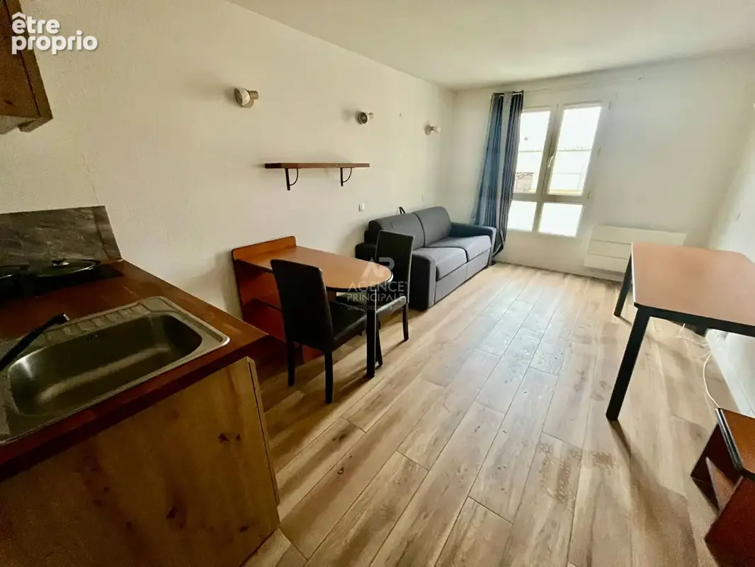 Appartement Cergy 1 pièce(s) 20.79 m2 - photo 2