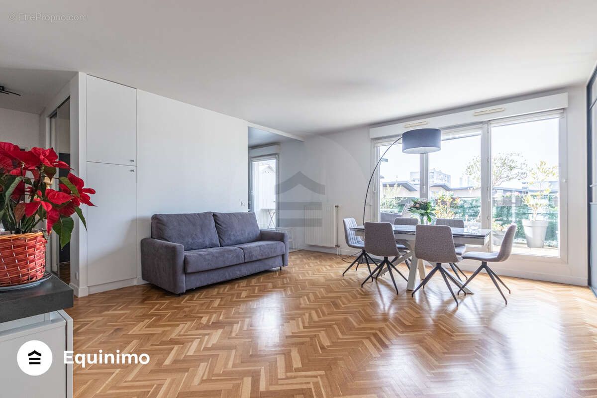 Appartement de 91m2, lumineux et traversant, avec terrasse de 18,50m2, situé rue Jean Walter - photo 2