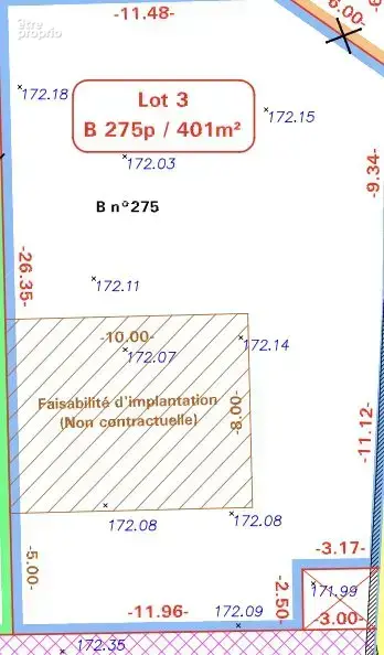 Terrain à bâtir de 402 m² à PECQUEUSE (91) - photo 1