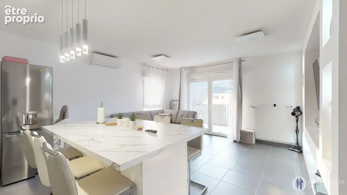 Appartement Echirolles 3 pièces 59 m2 avec terrasse - photo 2