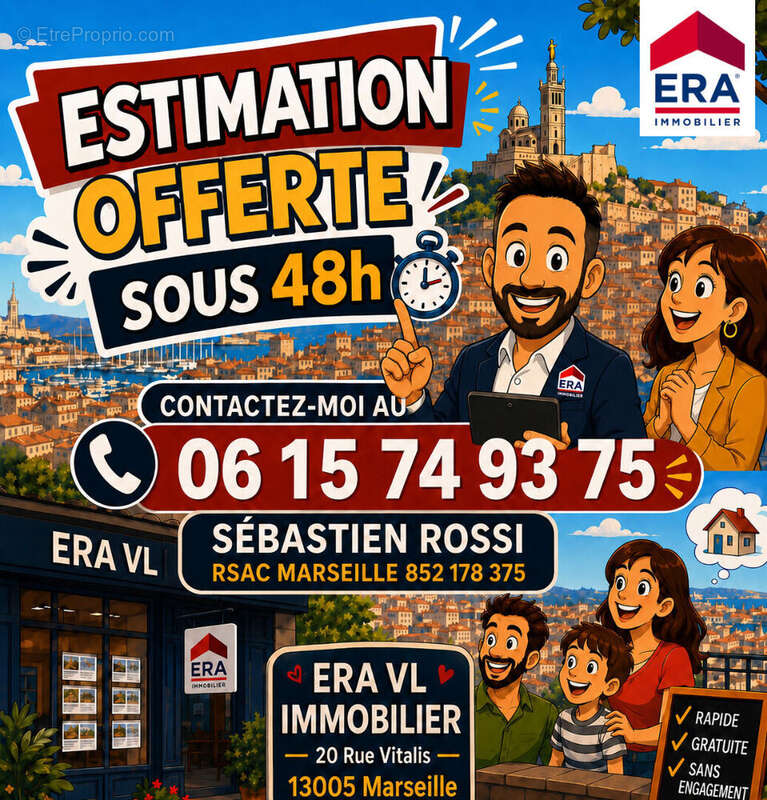 Appartement à MARSEILLE-5E