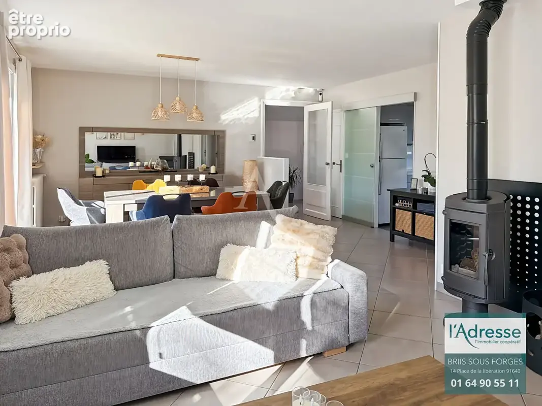 Maison Vaugrigneuse 92 m² 3 chambres sous-sol et piscine - photo 3