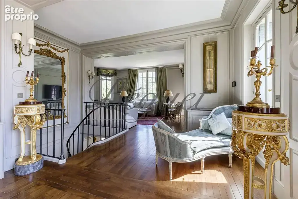 Louveciennes (78430) – Propriété historique de 790 m² avec parc paysagé, 4 chambres – Piscine - près de Marly-le-Roi, Yvelines,  - photo 8