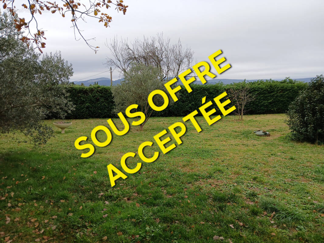Terrain à SAINT-CHRISTOL-LES-ALES