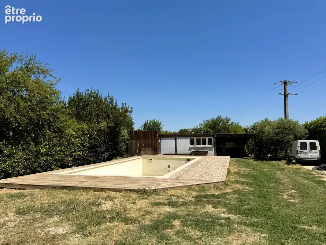 Maison de 110 m2 avec piscine, atelier 50m2, carport 20 m2 et terrain de 1 150 m2 sans vis à vis - photo 2